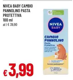 Famila NIVEA BABY CAMBIO PANNOLINO PASTA PROTETTIVA offerta