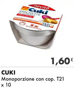 Iper Tosano CUKI Monoporzione con cop. T21 offerta