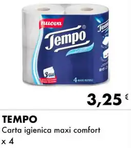 Iper Tosano TEMPO Carta igienica maxi comfort offerta
