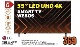 Extracoop LG TV LED 55" UHD 4K 55UA74006LB offerta