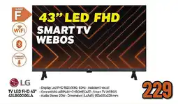 Extracoop LG TV LED FHD 43" 43LR60006LA offerta