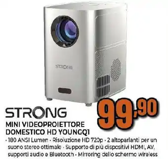 STRONG MINI VIDEOPROIETTORE DOMESTICO HD YOUNGQ1