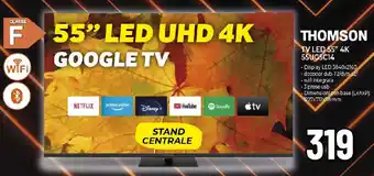 THOMSON TV LED 55" 4K 55UG5C14