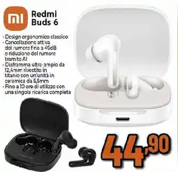 Extracoop Redmi Buds 6 offerta