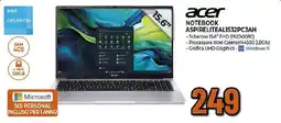 Extracoop acer NOTEBOOK ASPIRELITEAL1532PC3AH offerta