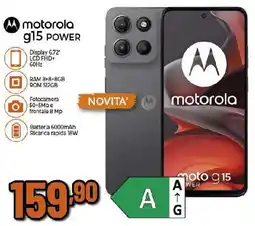 Ipercoop motorola g15 POWER offerta