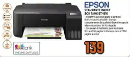 Extracoop EPSON STAMPANTE INKJET ECO TANK ET-1810 offerta