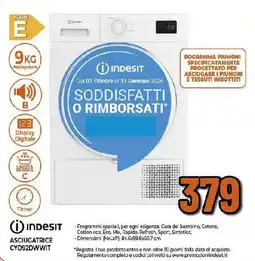 Extracoop INDESIT ASCIUGATRICE CYD92DWWIT offerta