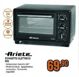 Extracoop Ariete FORNETTO ELETTRICO 922 offerta