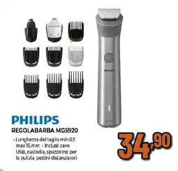 Extracoop PHILIPS REGOLABARBA MG5920 offerta