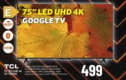 Extracoop TCL TV LED UHD 4k 75" 75P69K offerta