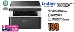 Ipercoop brother at your side MULTIFUNZIONE LASER MONOCROMATICO DCP-1612WMWB offerta