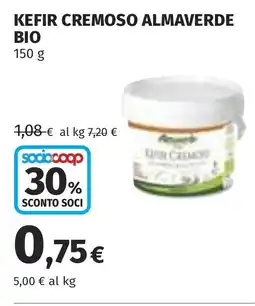 Coop Kefir cremoso almaverde bio offerta