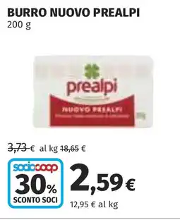 Coop Burro nuovo PREALPI offerta