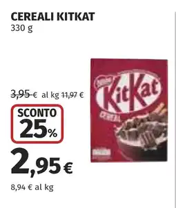 Coop Cereali KITKAT offerta