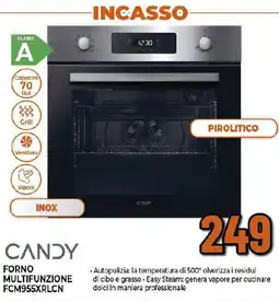 Ipercoop CANDY FORNO MULTIFUNZIONE FCM955XRLCN offerta