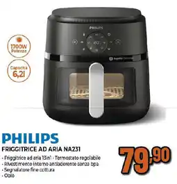 Ipercoop PHILIPS FRIGGITRICE AD ARIA NA231 offerta