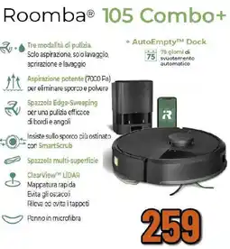 Ipercoop Roomba 105 Combo+ offerta