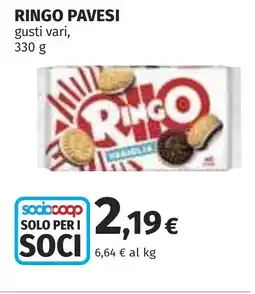 Coop Ringo pavesi offerta