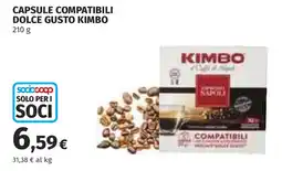Coop Capsule compatibili dolce gusto KIMBO offerta