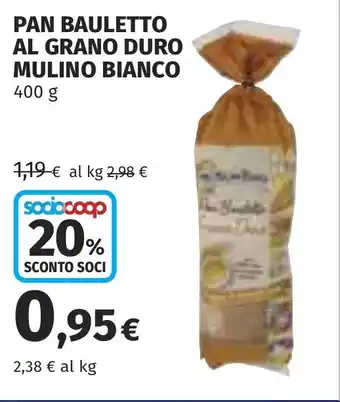 Pan bauletto al grano duro MULINO BIANCO