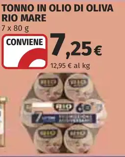 Coop Tonno in olio di oliva RIO MARE offerta