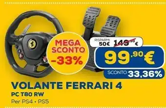 4 volante pc t80 rw