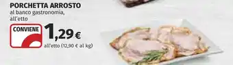 Coop Porchetta arrosto offerta