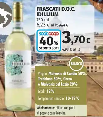 Coop Frascati d.o.c. IDILLIUM offerta