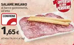 Coop Salame milano offerta