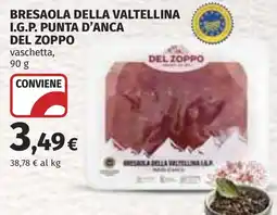 Coop Bresaola della valtellina i.g.p. punta d'anca del zoppo offerta