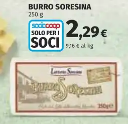 Coop Burro soresina offerta