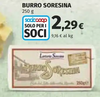 Burro soresina