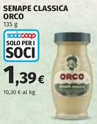 Coop Senape classica ORCO offerta