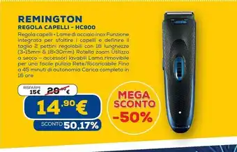 Euronics Regola capelli hc900 offerta
