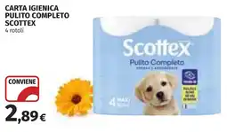 Coop Carta igienica pulito completo SCOTTEX offerta