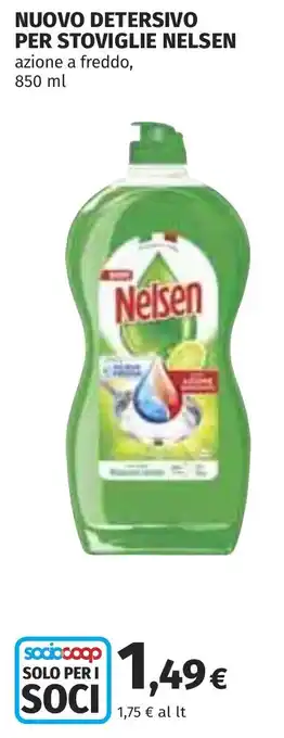 Nuovo detersivo per stoviglie NELSEN