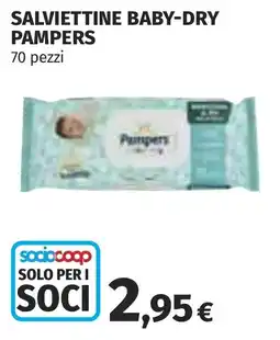Coop Salviettine baby-dry PAMPERS offerta