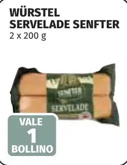 Coop Würstel servelade SENFTER offerta