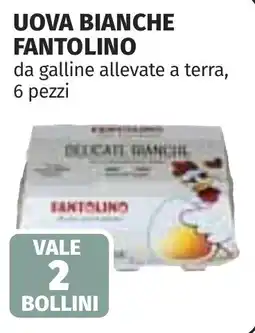 Coop Uova bianche fantolino offerta