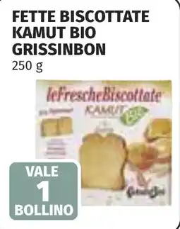 Coop Fette biscottate kamut bio GRISSINBON offerta