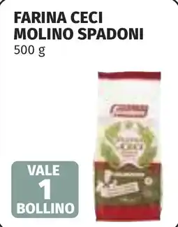 Coop Farina ceci MOLINO SPADONI offerta