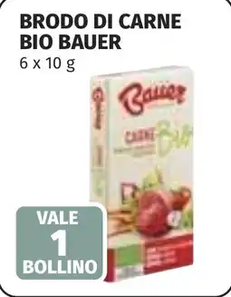 Coop Brodo di carne bio BAUER offerta