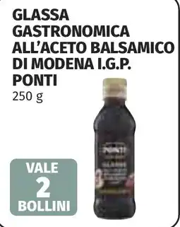 Coop Glassa gastronomica all'aceto balsamico di modena i.g.p. PONTI offerta