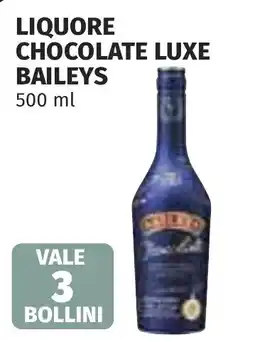 Coop Liquore chocolate luxe BAILEYS offerta