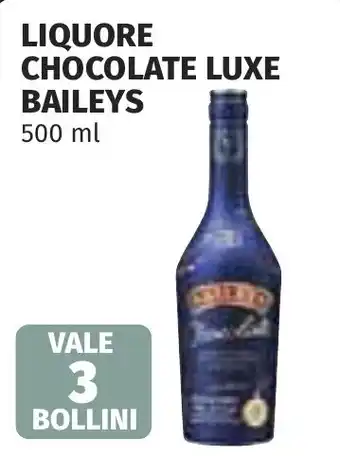 Coop Liquore chocolate luxe BAILEYS offerta