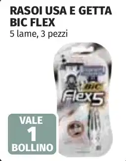Coop Rasoi usa e getta bic flex offerta