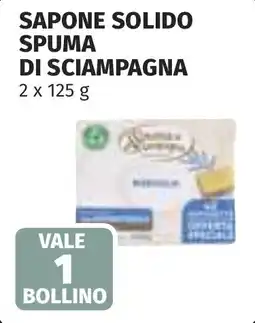 Coop Sapone solido SPUMA DI SCIAMPAGNA offerta