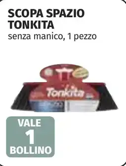 Coop Scopa spazio TONKITA offerta