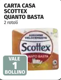 Coop Carta casa scottex quanto basta offerta